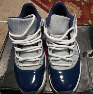 Nike Air Jordan 11 XI low Georgetown Blue 528895-0